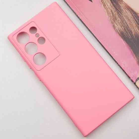 Чехол TPU GETMAN Liquid Silk Full Camera для Samsung Galaxy S24 Ultra Херсон