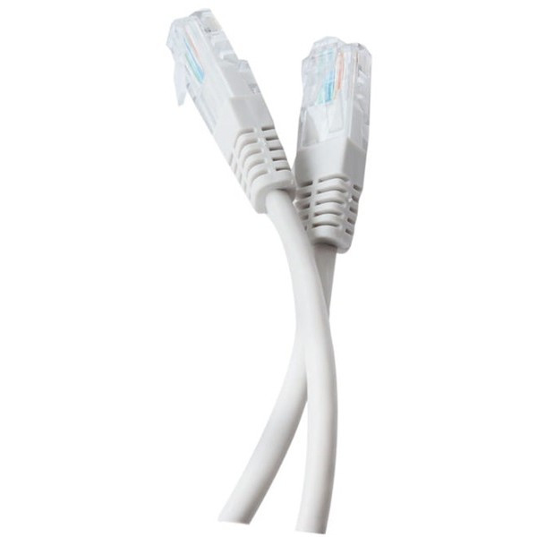 Патч-корд Tecro UTP-RJ45-0500 RJ45 Cat.5e 5m Сірий (Код товару:34135) Харьков - изображение 2