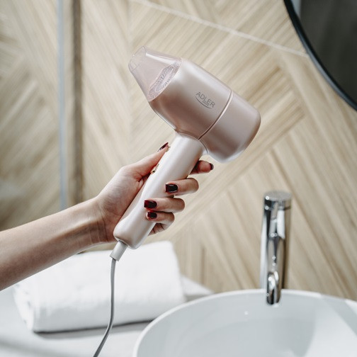 Фен для сушки волос Adler AD 2279p 1800 Вт розовый Київ - зображення 1