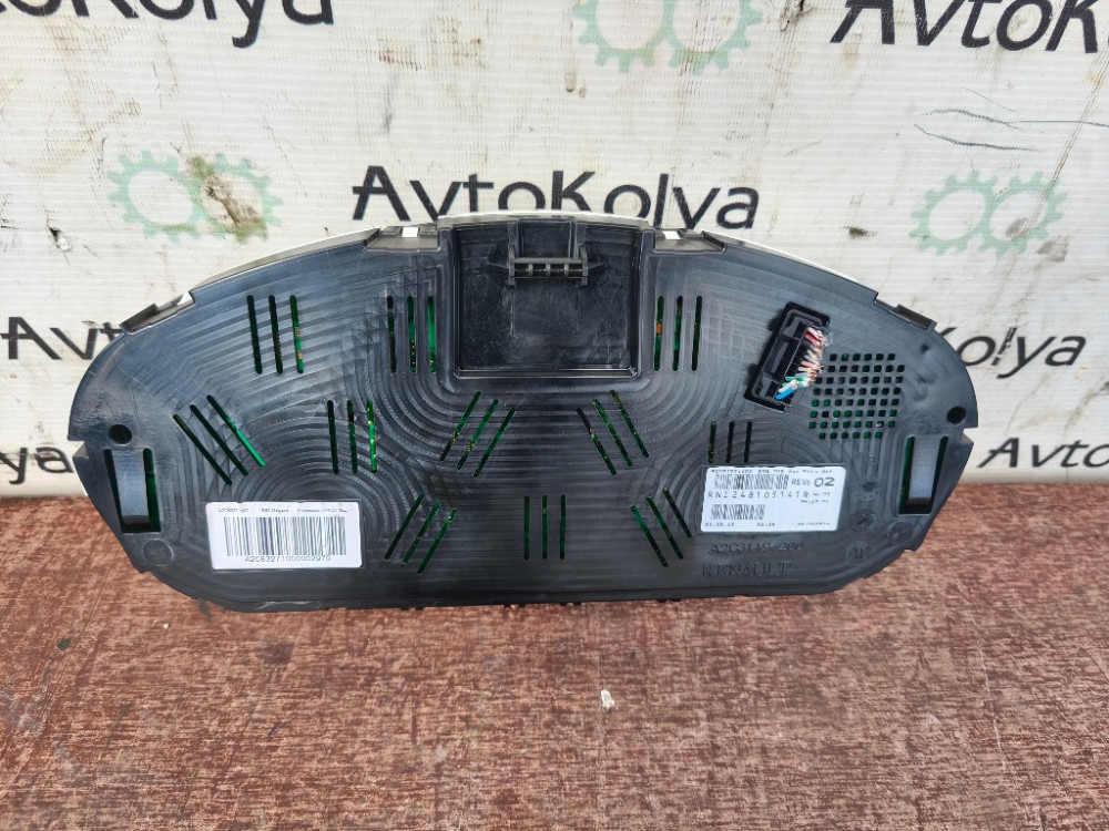 Панель приборов (спидометр) Renault Megane III 1.6 dci 2008-2015 (248105141R) Ковель - изображение 2
