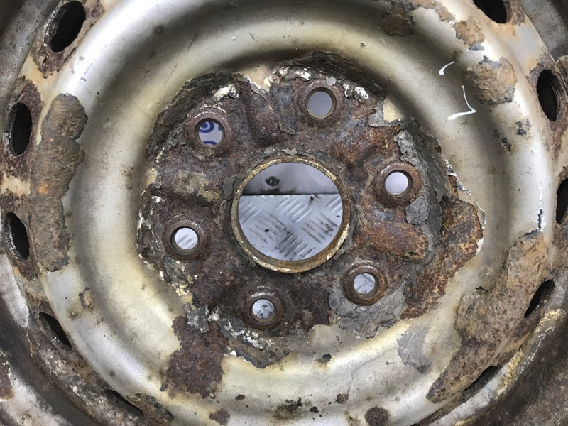 Диск штампованный Mitsubishi L200 KB 2.5 ДИЗЕЛЬ 4D56U 2006 (б/у) Киев - изображение 2