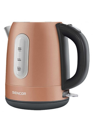 Электрочайник Sencor SWK 1226GD 1.2 л коричневый Київ - зображення 1