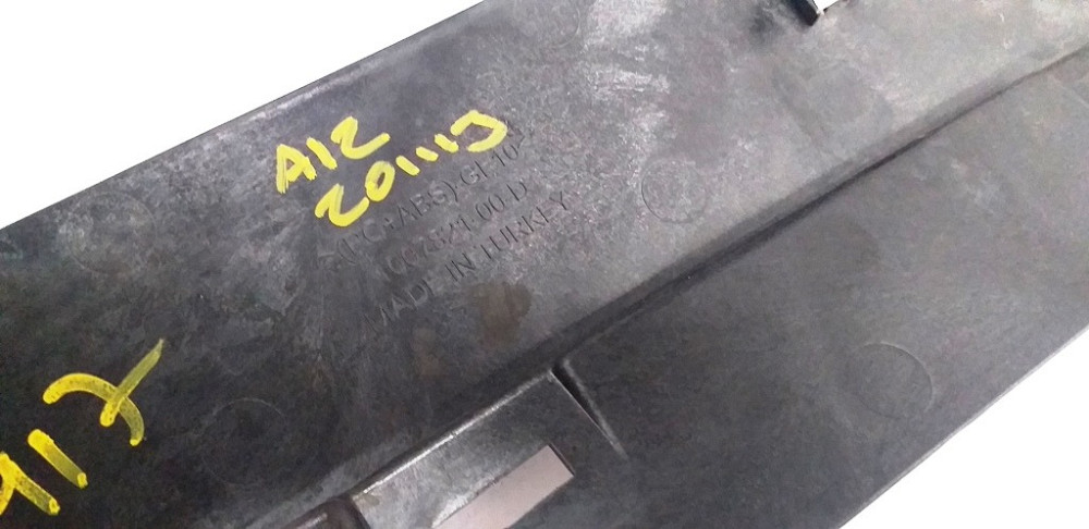 2Декоративная накладка центр. панели пасс. OBECHE OPEN PORE VERTICAL (с повреж) Tesla model S, model Киев - изображение 3