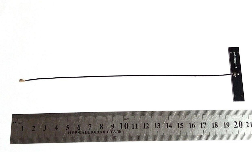 FPC-антенна 2.4/5/5.8GHz 4-6dBi, кабель RG1.13 20 см IPEX1, на липучке (10972) Дніпро - зображення 5