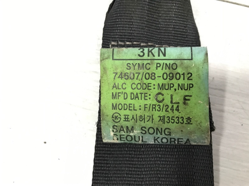 Ремень безопасности передний левый SsangYong Kyron DJ 2.0 DIESEL D20DT 2005 (б/у) Київ - зображення 5