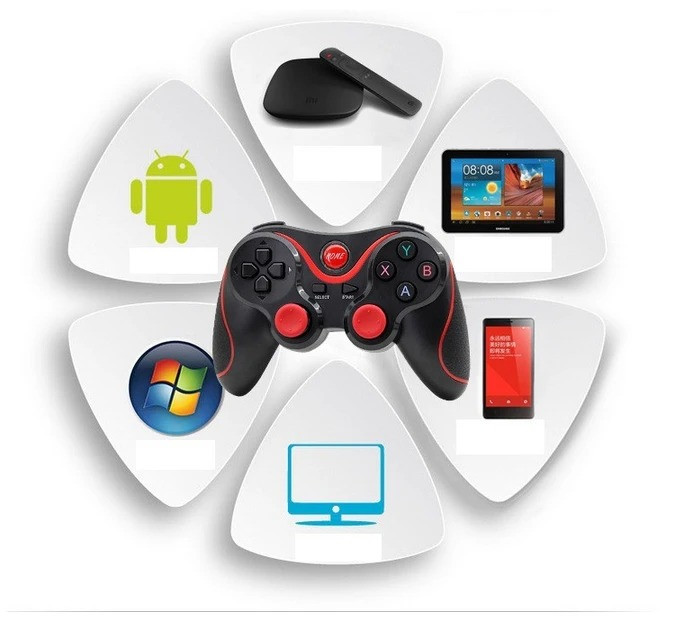 Геймпад Terios Х3 Bluetooth для смартфона Android TV Box Smart TV Одеса - зображення 6