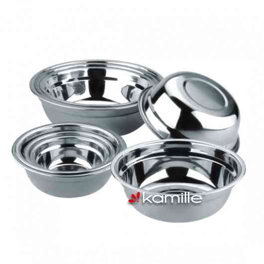Миска з нержавіючої сталі Kamille KM-4306 20 см Киев