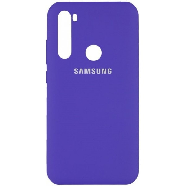 Silicone Case Samsung A21 Purple (Код товару:13369) Харків - зображення 1