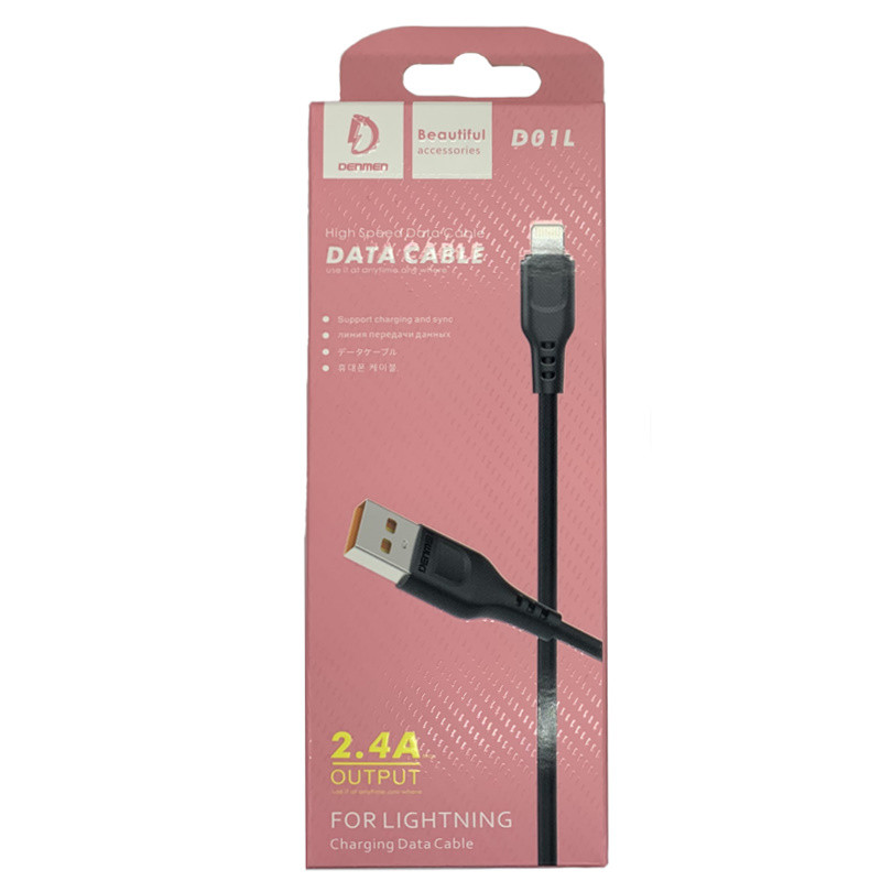 Кабель Micro Lightning Denmen D01L 1 м Киев - изображение 3