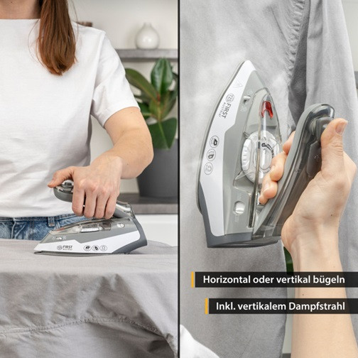 Утюг First FA-5640-3 1100 Вт серый Киев - изображение 4