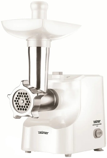 Мясорубка электрическая Zelmer ZMM1540B 1500 Вт белая Київ - зображення 1
