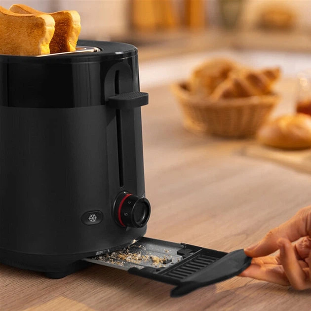 Тостер Bosch MyMoment TAT2M123 950 Вт черный Київ - зображення 9