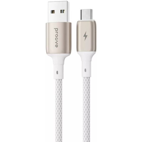 Кабель Proove Dense Metal USB to Micro 2.4A 1m White (CCDM20001302) Харьков - изображение 1