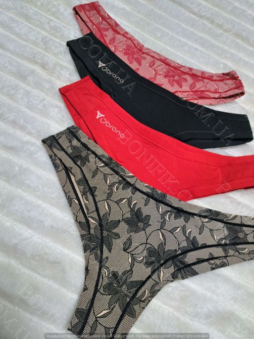 Женские трусы-бразилианы с рисунком "Obrana" (арт. 200-20/3) Кривой Рог - изображение 4