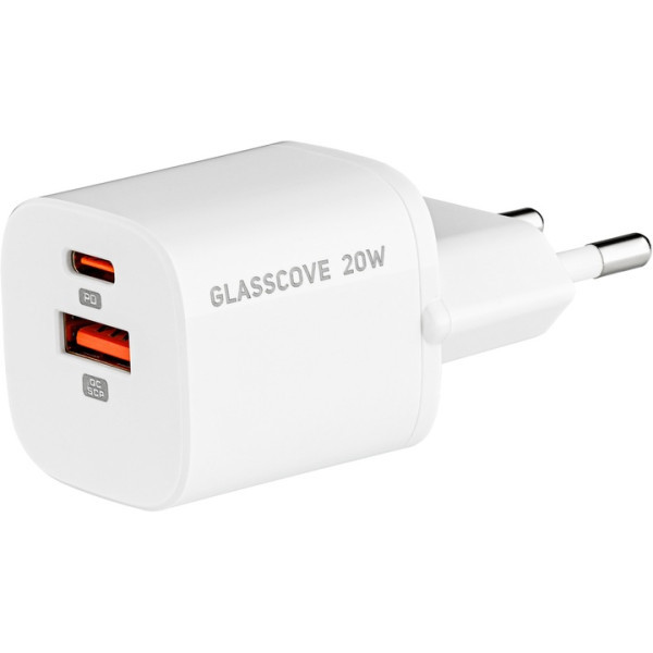 МЗП Glasscove 20W USB+Type-C White (TC-099PQ20) (Код товару:42376) Харьков - изображение 1