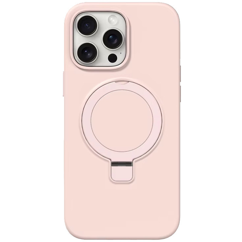 Чехол Silicone Case Full Protective NO LOGO with Ring для Apple iPhone 15 Pro (6.1") Херсон - зображення 1