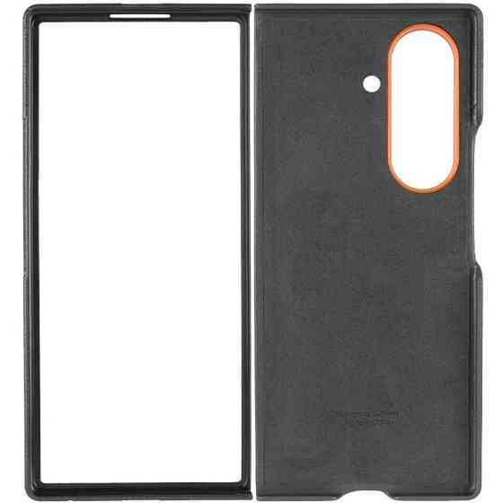 Кожаный чехол Leather Case (AAA) with stand для Samsung Galaxy Z Fold7 Херсон