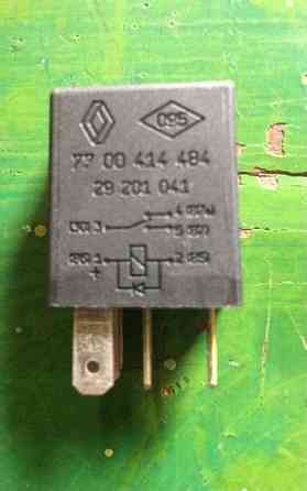 Б/у реле Renault 7700414484, черное 20 A, оригинал, Кропивницкий