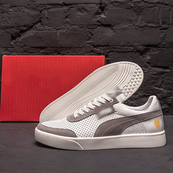 Чоловічі літні шкіряні кеди перфорація Киев - изображение 10