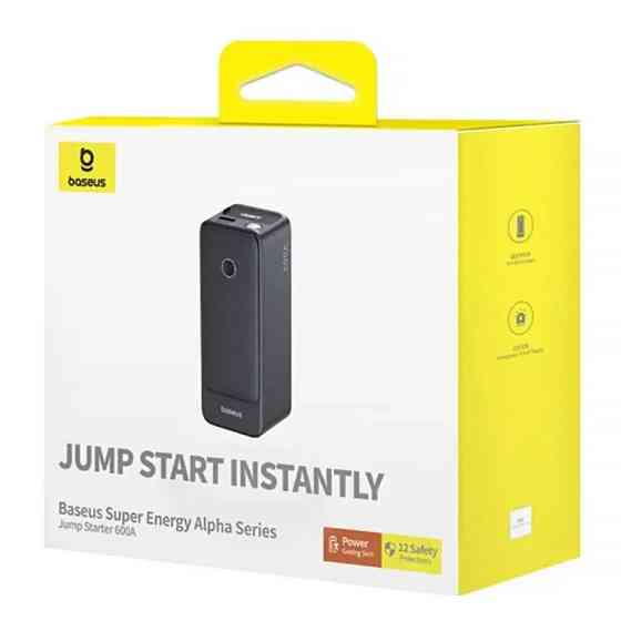 Пусковое устройство (бустер) для автомобиля Baseus Super Energy Alpha Series 6000 mAh (C00259200121) Херсон
