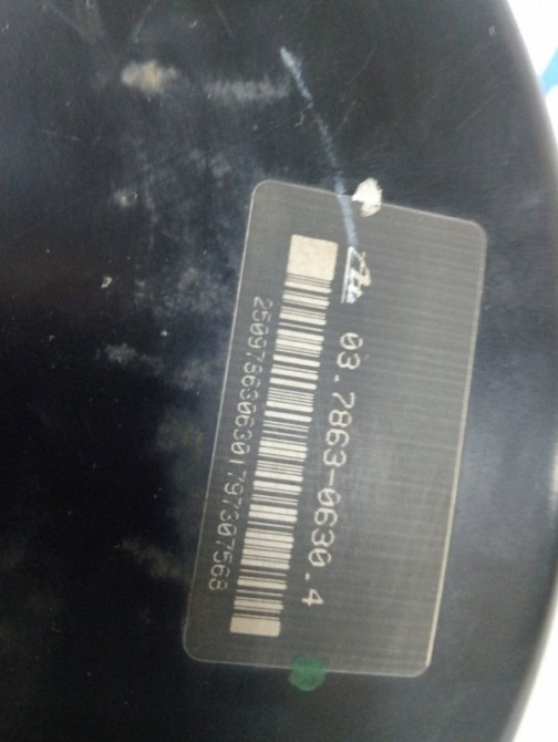 Вакуумный усилитель тормозов Mazda 3 BK 1.6 БЕНЗИН Z6 2003 (б/у) Київ - зображення 3