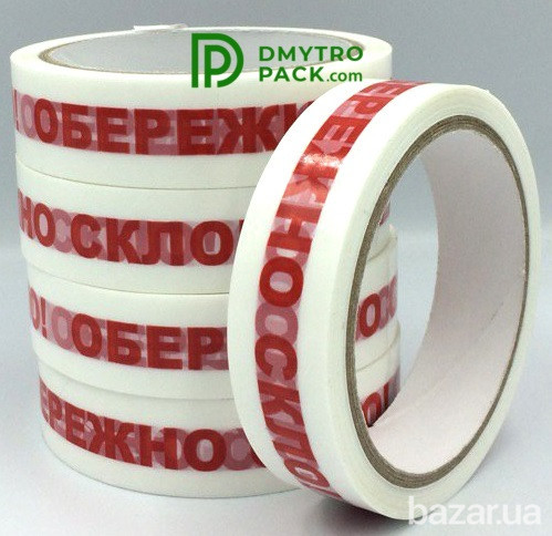 Скотч "Обережно скло" 6шт 50м х 24мм х 40мкм Херсон - зображення 6