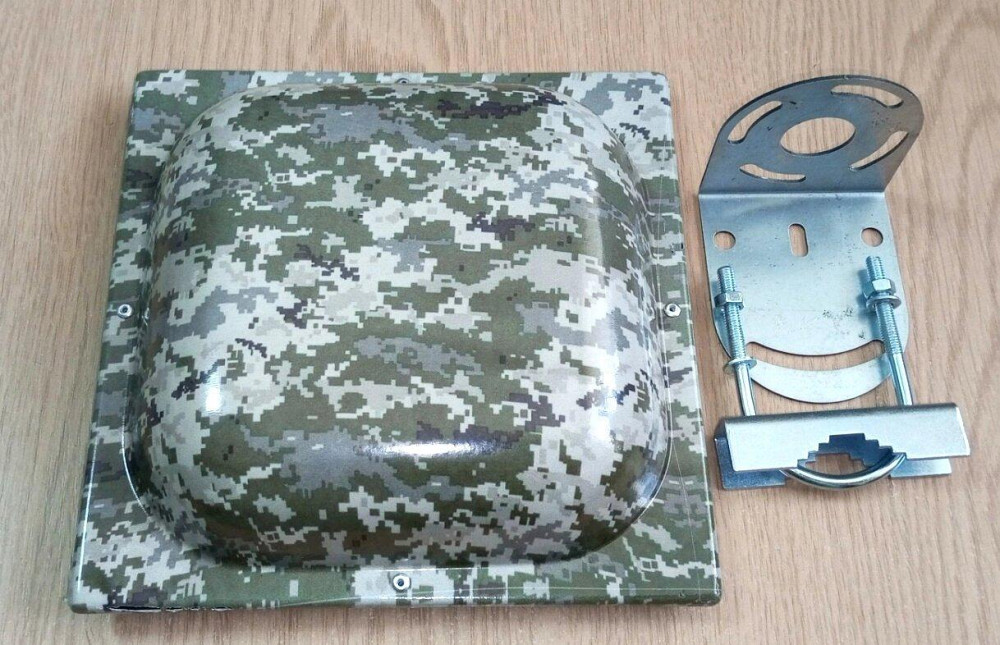 Антенна MIMO панельная 3G/4G LTE DN-17U 1610-2900 МГц 2х12-18 дБ с 20 м кабеля RG-58U 50Ом и антенны Днепр - изображение 2