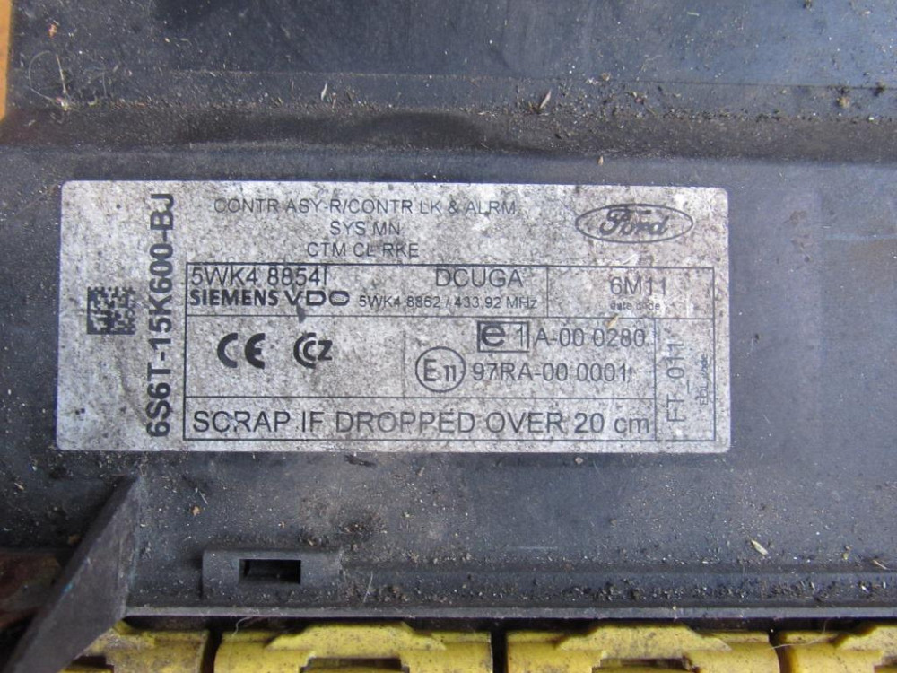 Блок комфорта Ford Fusion 2002-2012 (6S6T-15K600-BJ) Ковель - зображення 2