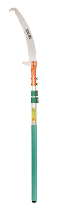 Ножовка садовая MASTERTOOL с телескопической алюминиевой штангой 1.56-2.5 м лезвие 470 мм 6TPI закал Харків - зображення 1