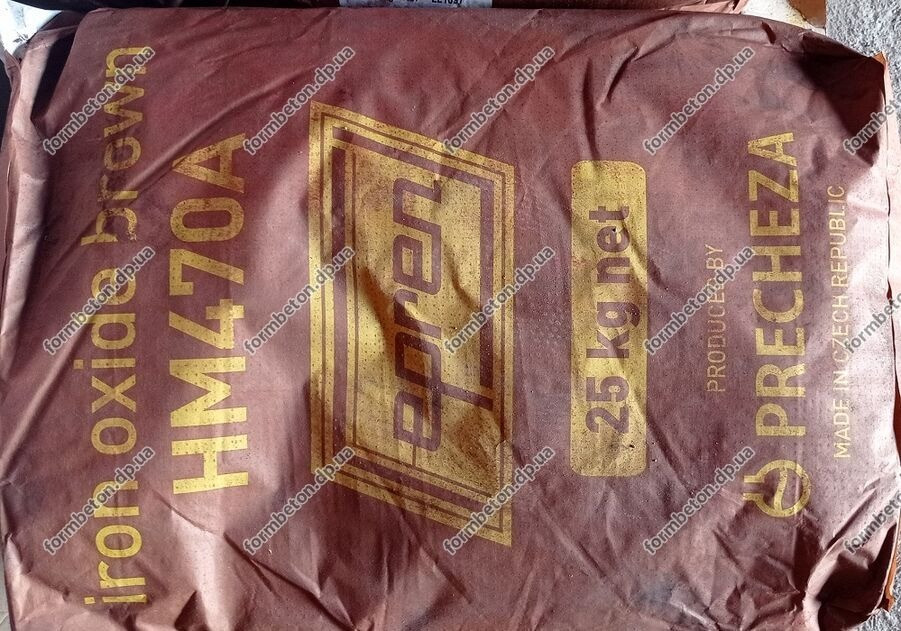 Краситель для бетона Коричневый НМ-470 Чехия Fepren Дніпро - зображення 2