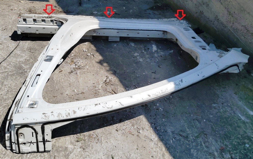 Кузовная панель (филенка) стоек А/В левая Tesla model X 1073192-S0-B Київ - зображення 3