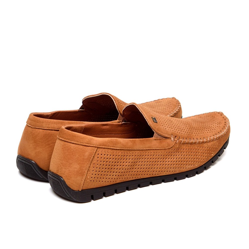 Мужские летние кожаные мокасины Legges Canary перфорация Київ - зображення 4