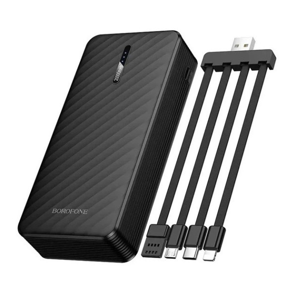 Power Bank Borofone BJ84A 20000mAh Black (Код товару:43765) Харків - зображення 2
