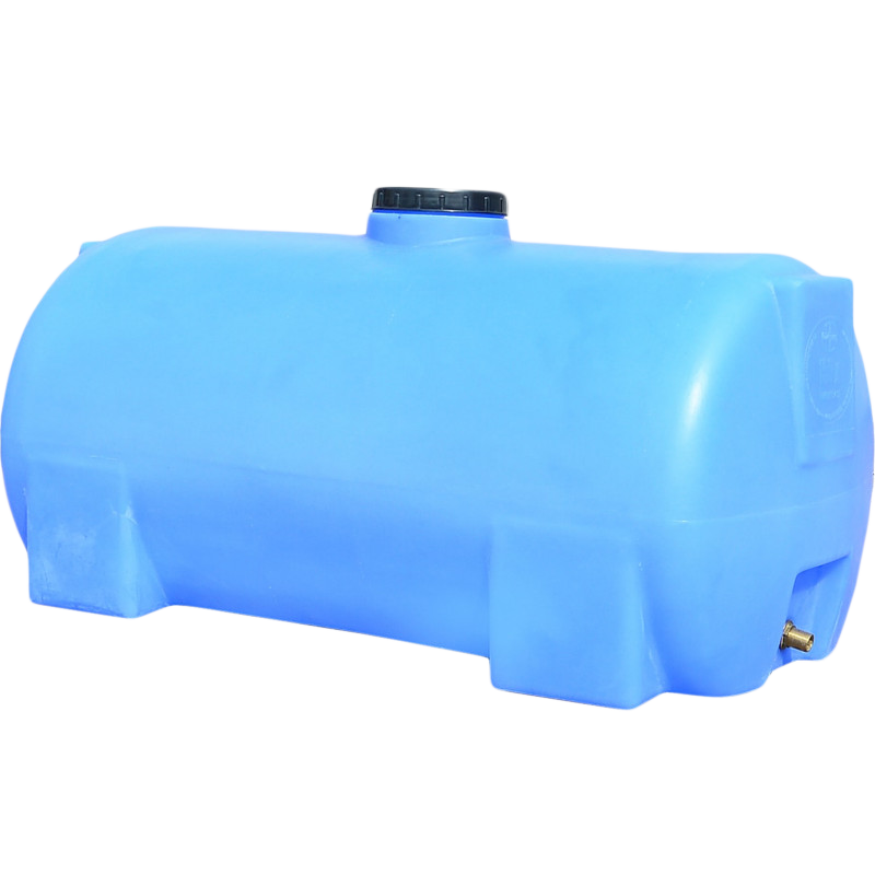 Емкость 300 л горизонтальная ГО ПБ голубая Киев - изображение 1