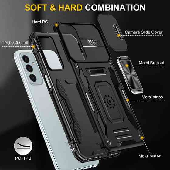 Ударопрочный чехол Camshield Army Ring для Samsung Galaxy A24 4G Херсон
