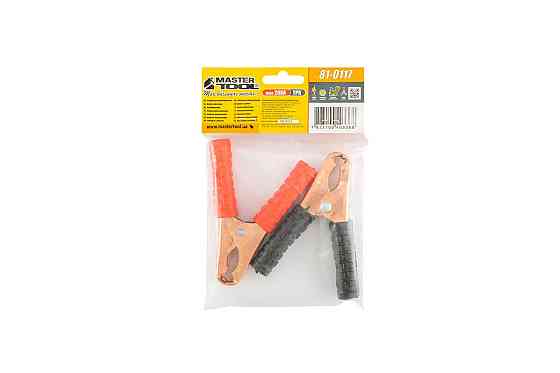 Зажимы для клемм аккумуляторные MASTERTOOL 100 А 11 см 81-0117 Харків