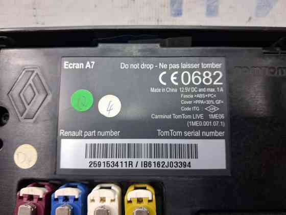 Дисплей информационный Renault Megane 2008-2016 259153411R (Арт. 64184) Киев