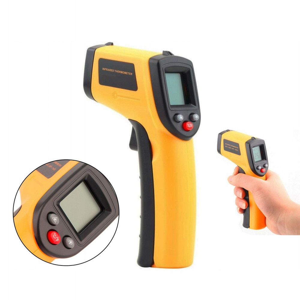 Пирометр инфракрасный -50-400°C BENETECH GM320 Харків - зображення 1