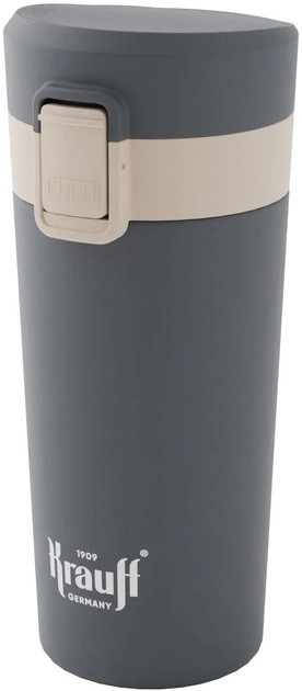 Термокружка Krauff 26-309-013 350 мл бежевий Київ - зображення 1