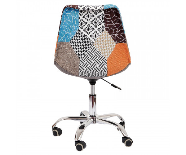 Офісне крісло Астер м'яке різнокольорова тканина Дніпро - зображення 2