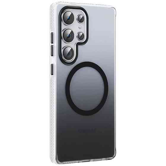 Чехол TPU+PC Phantom with MagSafe для Samsung Galaxy S25 Ultra Херсон