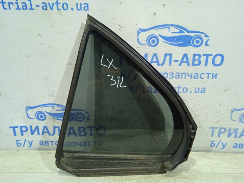 Стекло двери задней левой (форточка) Mitsubishi Lancer 10 2007 (б/у) Киев - изображение 1