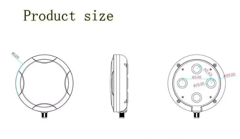 GPS антенна 1165-1278/1559-1612 RHCP RTK, LNA38dB, AK628 SMA, 3-18V, GPS BeiDou GloNass Galileo Qzss Дніпро - зображення 4