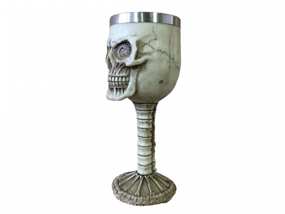 Бокал для Вина Кружка Чашка Череп Игра Престолов Game Of Thrones Winter is Coming Кубок Готика Подар Киев - изображение 5