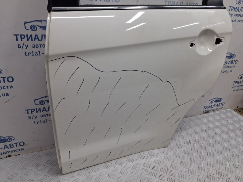 Дверь задняя левая Mitsubishi ASX GA 1.8 DIESEL 4N13 2010 (б/у) Київ - зображення 3