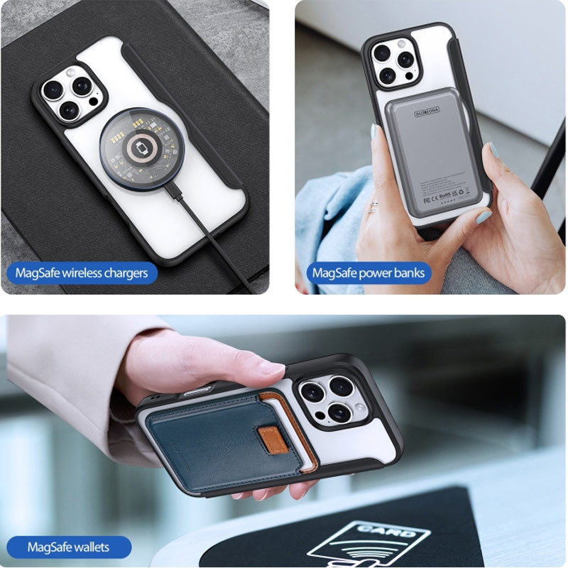 Чехол-книжка Dux Ducis Skin X Pro with MagSafe для Apple iPhone 16 Pro (6.3") Херсон - зображення 7