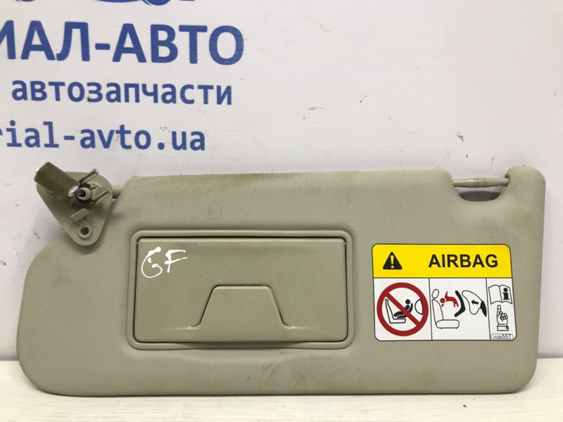 Козырек солнцезащитный левый Mitsubishi Outlander 2012-2021 7620B019YA (Арт. 50292) Киев - изображение 1