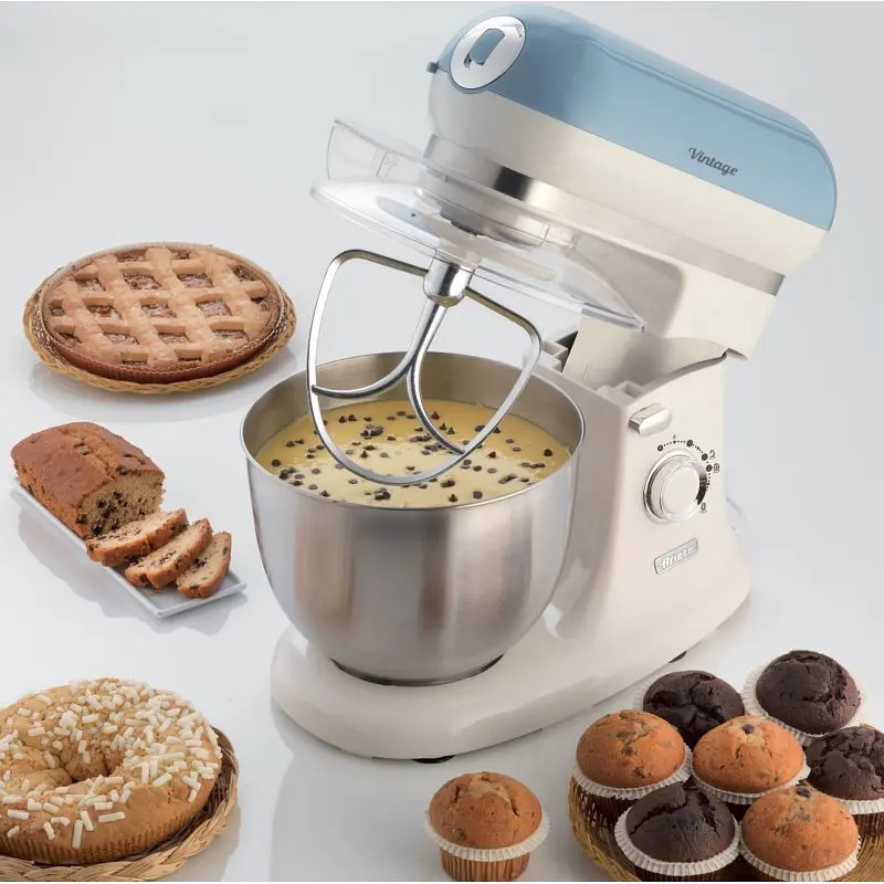 Кухонная машина Ariete ART-1588 BL 2400 Вт голубая Київ - зображення 7