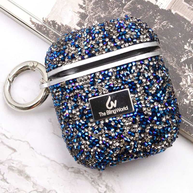 TPU чехол Bling World Rock Diamond для наушников AirPods 1/2 Херсон - зображення 6
