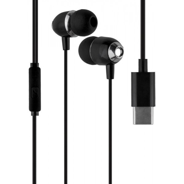 Навушники XO EP25 Earphone Type-C Black Харьков - изображение 2